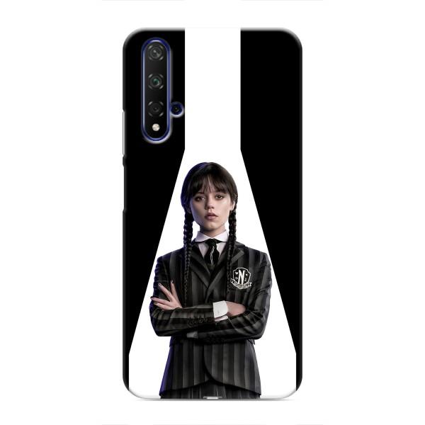 Чехлы Венсдей на Huawei Honor 20 Уэнсдей (AlphaPrint) – W-Wednesday
