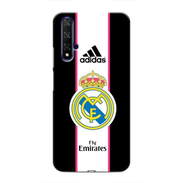 ФК Реал Мадрид чохли для Huawei Honor 20 (AlphaPrint) – лого Real Madrid