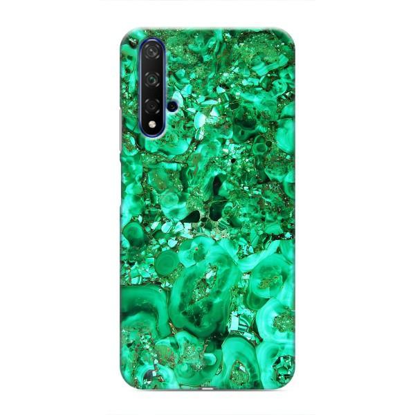 Мраморний чехол на Huawei Honor 20 (VPrint) – Салатовий Мрамор
