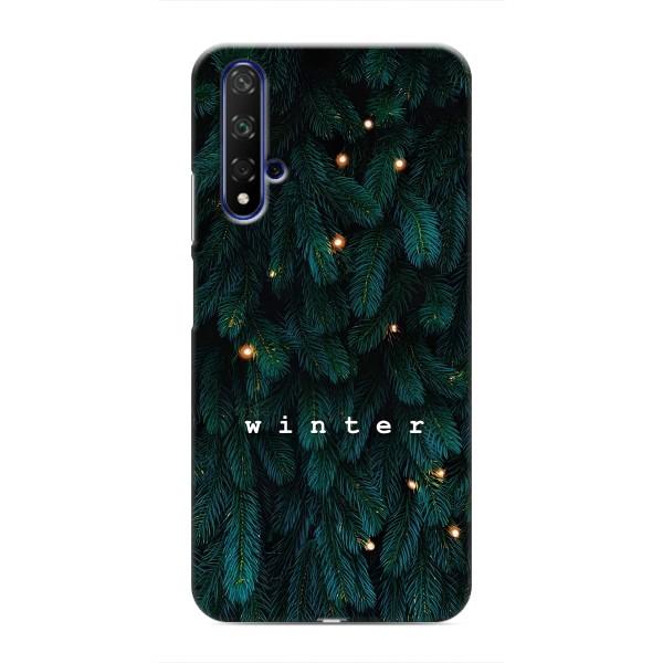 Новорічні, Святкові Чохли для Huawei Honor 20 - 2024 год – Winter