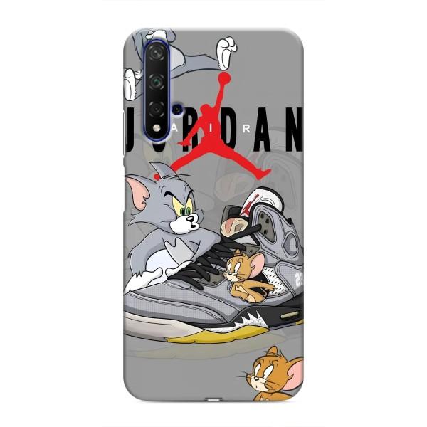 Силиконовый Чехол Nike Air Jordan на Хуавей Хонор 20 – Air Jordan
