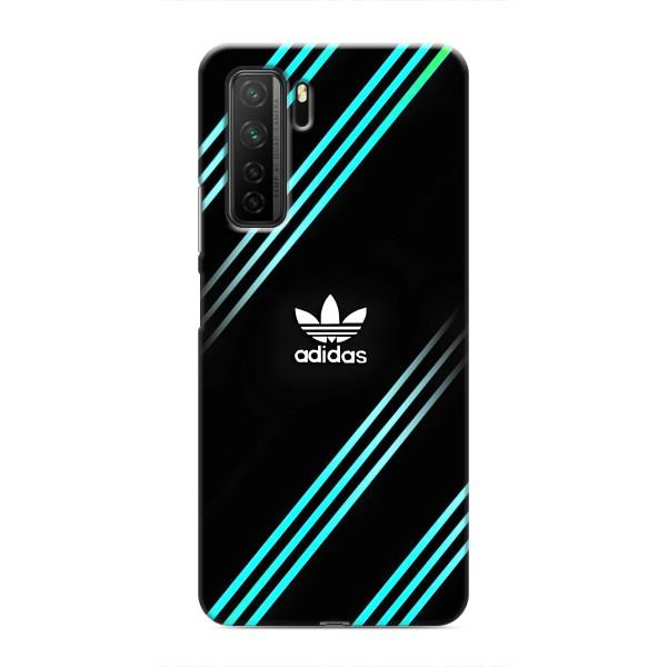 Чехлы Адидас для Honor 30s (AlphaPrint) – Адидас с полосами