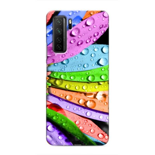 Чехлы (ART) Цветы на Honor 30s (VPrint) – Семицветик