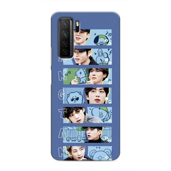 Чехлы BTS для Honor 30s (AlphaPrint)