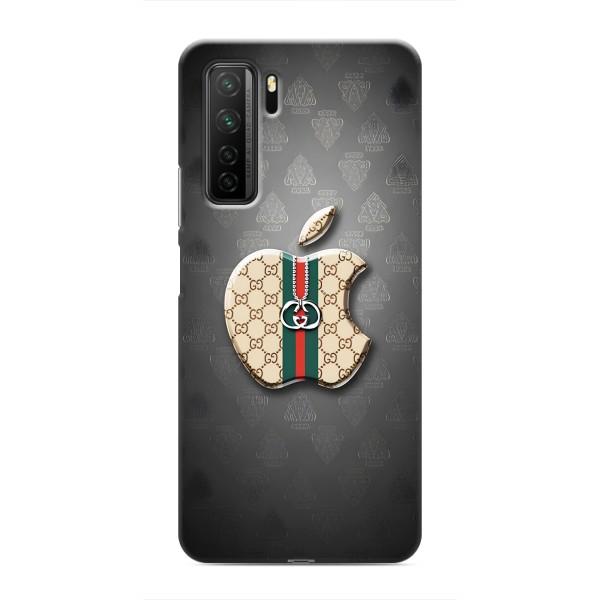 Чехлы ГУЧЧИ для Хуавей Хонор 30с (AlphaPrint) – Apple gucci
