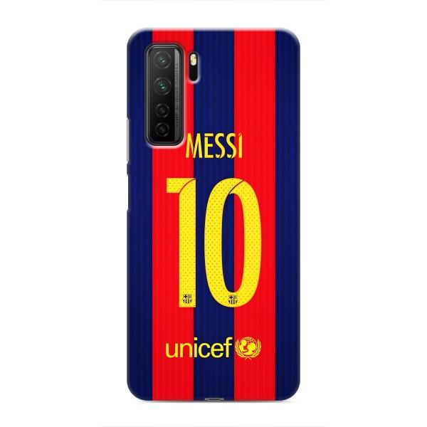 Чехлы Месси для Honor 30s (AlphaPrint) – Messi Barca 10