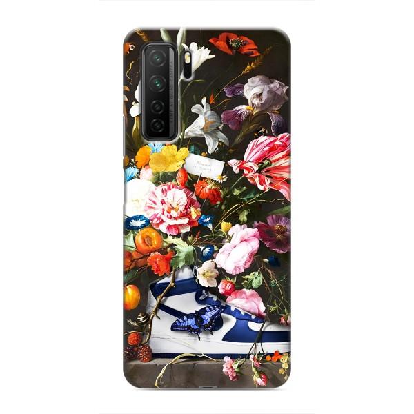 Чехол для Honor 30s - с принтом Найк (AlphaPrint) – Стиль Найк