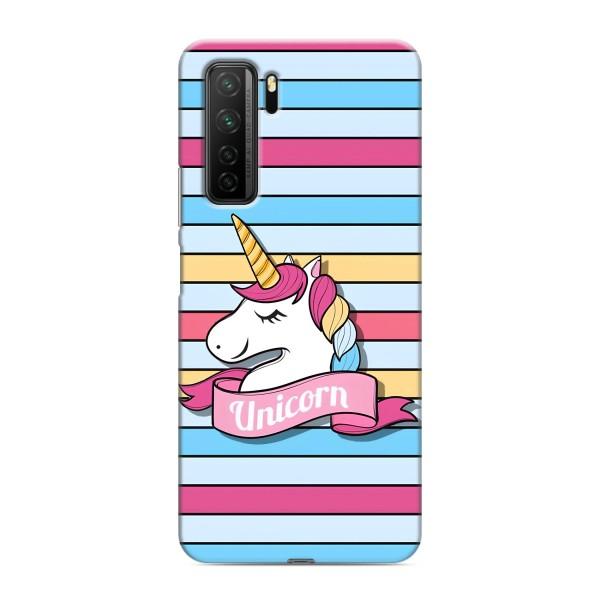 Чехол для Хуавей Хонор 30с - (Единорожки - Новинки) (AlphaPrint) – Unicorn