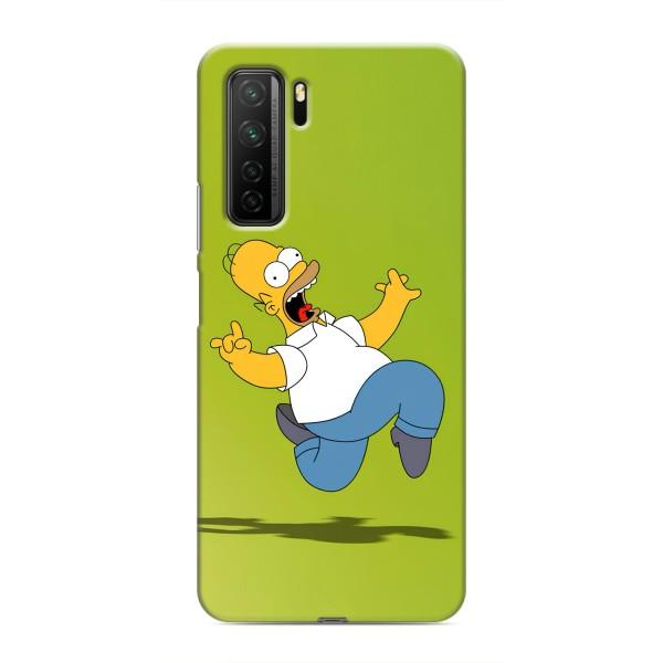 Чехол с Симпсонами для Honor 30s (VPrint) – Гомер Симпсон