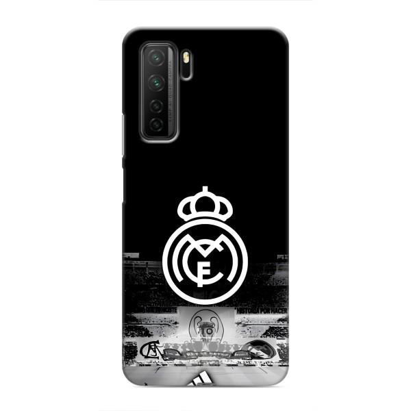 ФК Реал Мадрид чехлы для Honor 30s (AlphaPrint) – эмблема Реал Мадрид