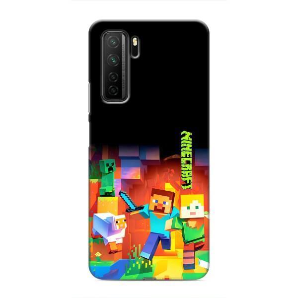 Чохли для Honor 30s (Персонажі МайнКрафт) – Герой Майнкрафт