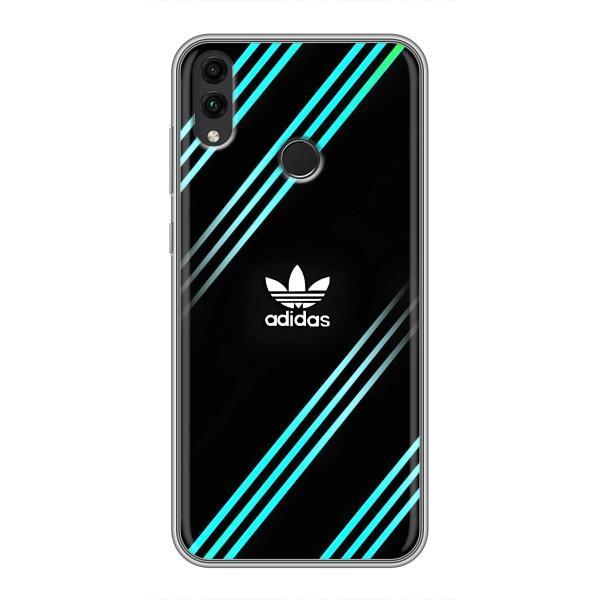 Чехлы Адидас для Huawei Honor 8C (AlphaPrint) – Адидас с полосами