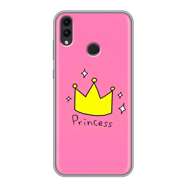 Чехол с картинкой (Стильные) для Хуавей Хонор 8Ц - (AlphaPrint) – Princess