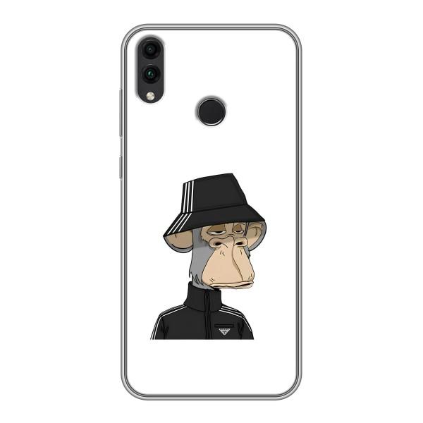 Чехлы с Обезьянами NFT для Huawei Honor 8C (AlphaPrint) – обезьяна NFT Adidas