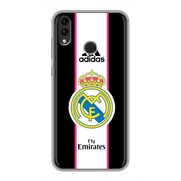 ФК Реал Мадрид чехлы для Huawei Honor 8C (AlphaPrint) – лого Real Madrid