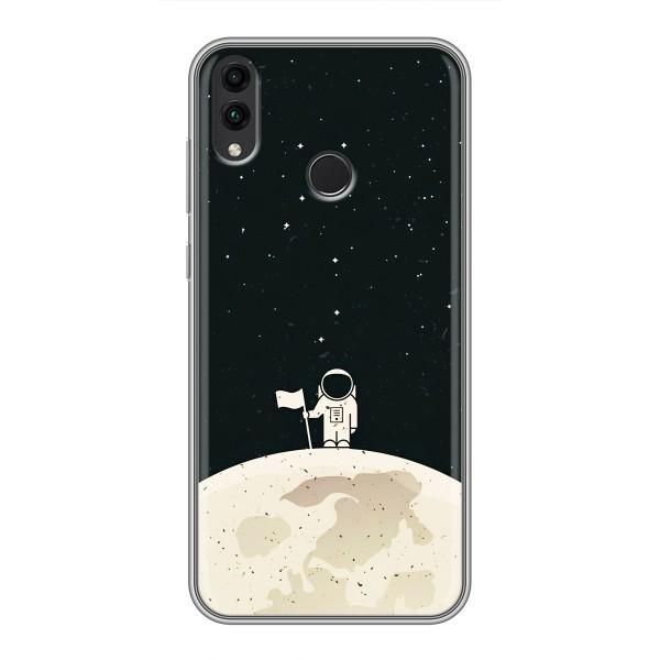 Космические Чехлы для Хуавей Хонор 8Ц (VPrint) – На луне