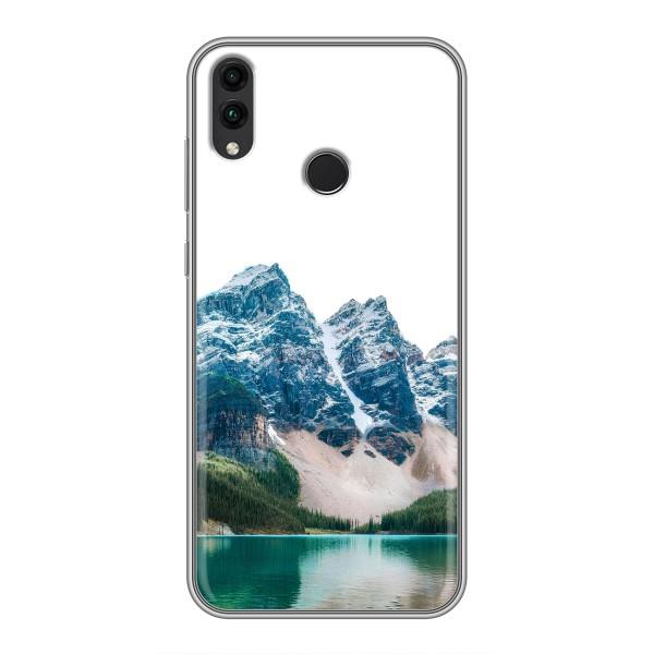 Силіконовий чохол з КАРТИНКАМИ літо для Huawei Honor 8C (AlphaPrint) – Гори