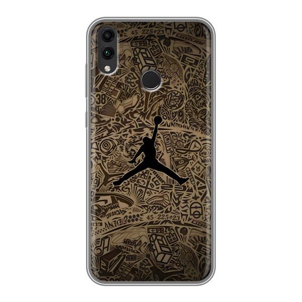 Чехлы для Huawei Honor 8X Max - с картинкой JORDAN (AlphaPrint) – Logo Jordan