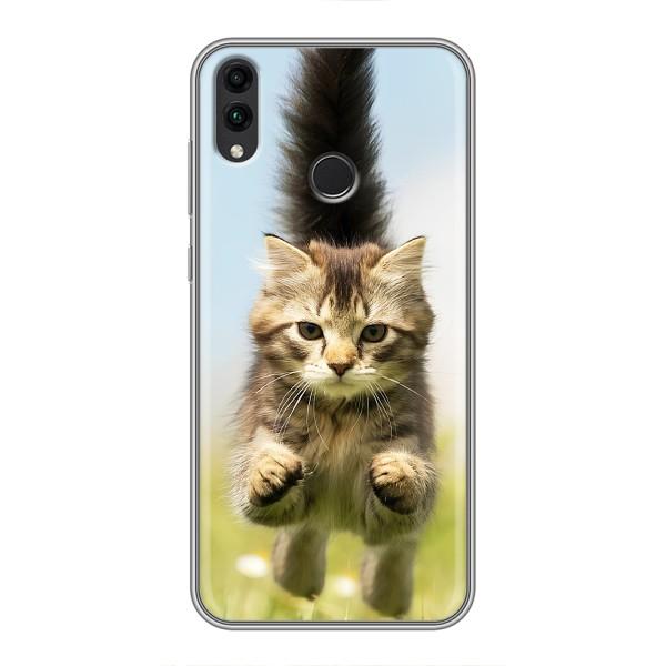 Чохли з Котиками для Huawei Honor 8X Max (VPrint) – Прижок кота