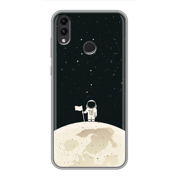 Космические Чехлы для Хуавей Хонор 8Икс Макс (VPrint) – На луне