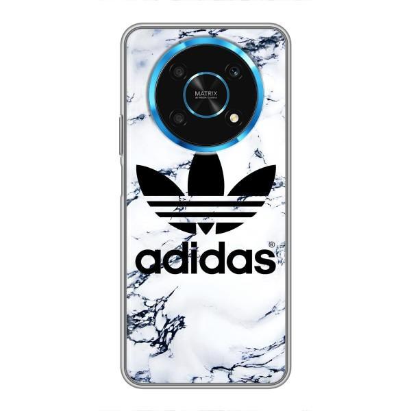 Чехлы Адидас для Huawei Honor Magic 5 Lite 5G (AlphaPrint) – Адидас на мраморе