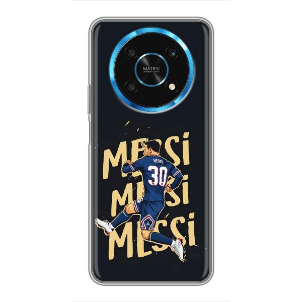 Чехлы для Huawei Honor Magic 5 Lite 5G (Leo чемпион) (AlphaPrint) – Messi ПСЖ