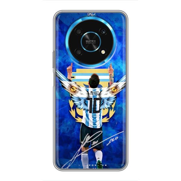 Чехлы для Huawei Honor Magic 5 Lite 5G (Leo чемпион) (AlphaPrint) – Месси сборная
