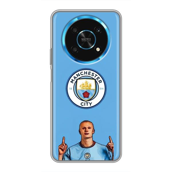 Чехлы с футболистом Ерлинг Холанд для Huawei Honor Magic 5 Lite 5G (AlphaPrint) – Холанд Манчестер Сити