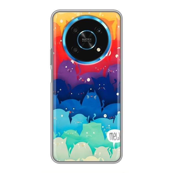 Чохол на Хуавей Хонор Меджик 5 Лайт 5Джи з Котиками (VPrint) – Mew