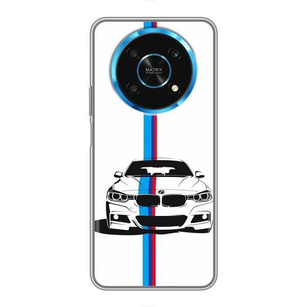 Чехол для Хуавей Хонор Мэджик 5 Лайт 5G - с принтом БМВ (AlphaPrint) – Машина БМВ
