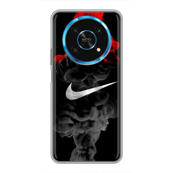Чехол с логотипом Найк на Huawei Honor Magic 5 Lite 5G – Найк на черном
