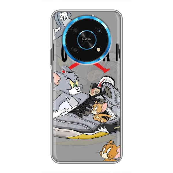 Силіконовый Чохол Nike Air Jordan на Хуавей Хонор Магік 5 Лайт 5G – Air Jordan
