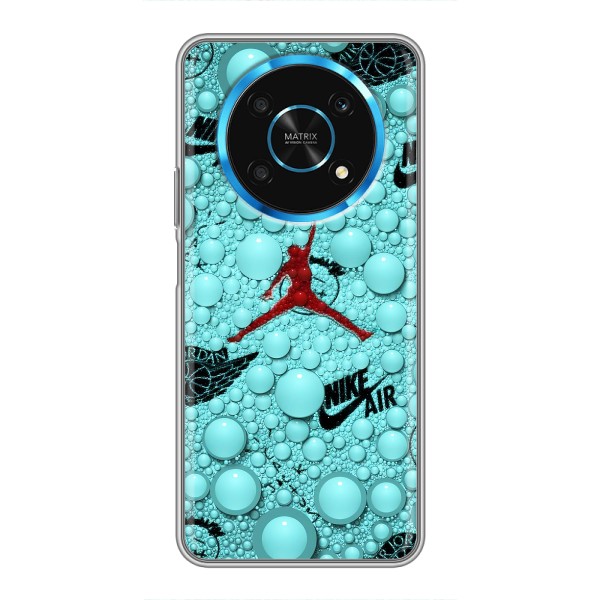 Силіконовый Чохол Nike Air Jordan на Хуавей Хонор Магік 5 Лайт 5G – Джордан Найк