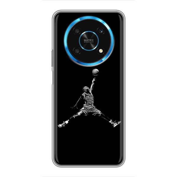 Силіконовый Чохол Nike Air Jordan на Хуавей Хонор Магік 5 Лайт 5G – Джордан