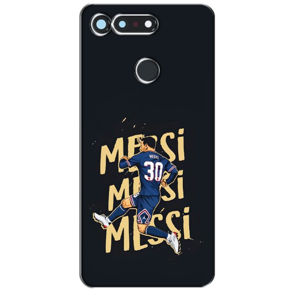Чехлы для Huawei Honor View 20 / V20 (Leo чемпион) (AlphaPrint) – Messi ПСЖ