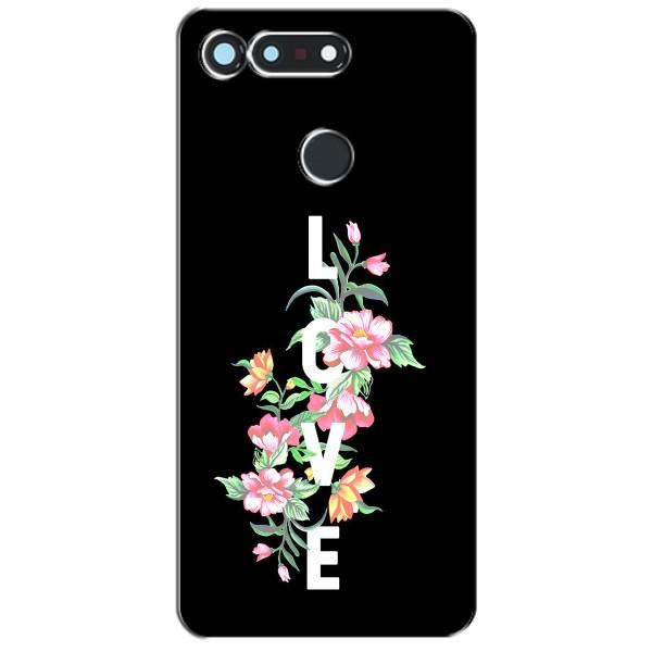Чехлы для любимой на Хуавей Гонор Вію 20 / В20 (VPrint) – Квіти LOVE