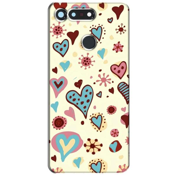 Чехлы для любимой на Хуавей Гонор Вію 20 / В20 (VPrint) – Сердечки