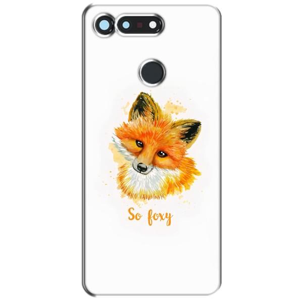 Чехлы с картинкой Лисички для Huawei Honor View 20 / V20 (VPrint) – Девочка Лиса