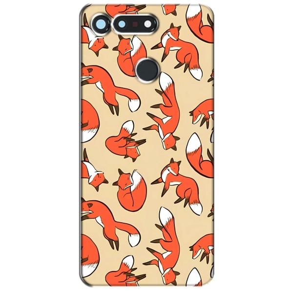 Чехлы с картинкой Лисички для Huawei Honor View 20 / V20 (VPrint) – Лисички