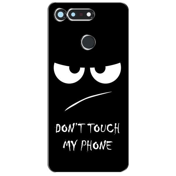 Чохол для Хуавей Гонор Вію 20 / В20 - (AlphaPrint) з принтом (ТОП продажів) – Dont Touch