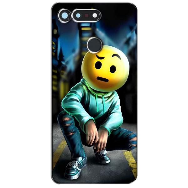 Чохол для Хуавей Гонор Вію 20 / В20 - (AlphaPrint) з принтом (ТОП продажів) – Хлопець смайл
