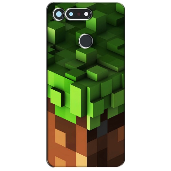 Чохол Майнкрафт на Huawei Honor View 20 / V20 (AlphaPrint) Minecraft – текстура Майнкрафт