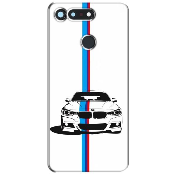 Чехол для Хуавей Хонор Вью 20 / В20 - с принтом БМВ (AlphaPrint) – Машина БМВ