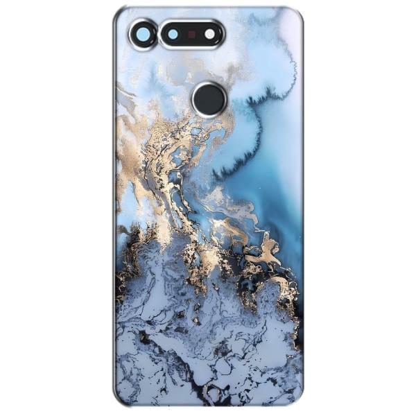 Мраморный чехол на Huawei Honor View 20 / V20 (VPrint) – Нежный мрамор