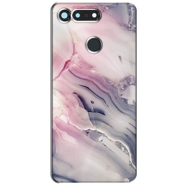 Мраморный чехол на Huawei Honor View 20 / V20 (VPrint) – Пурпурный Мрамор