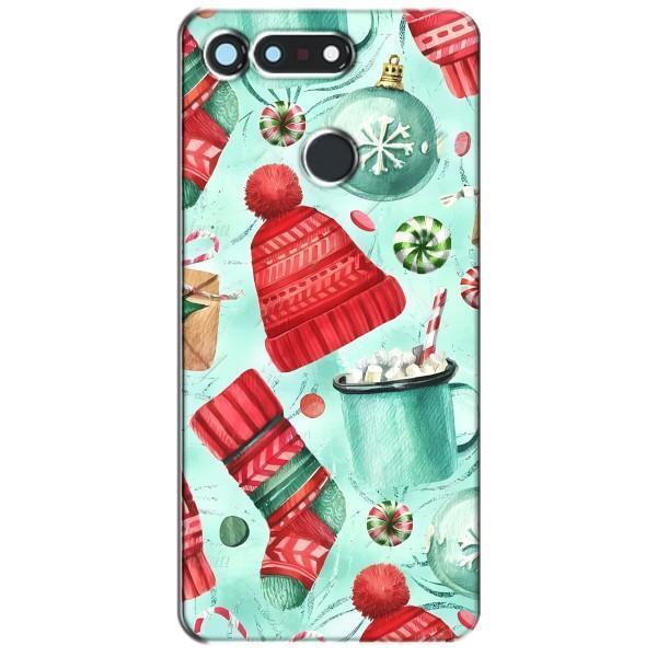 Новорічні Чохли для Хуавей Гонор Вію 20 / В20 (VPrint) – Одяг НР