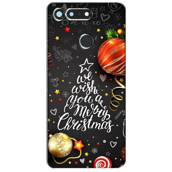 Рождественские Чехлы для Huawei Honor View 20 / V20 (VPrint) – Елочка