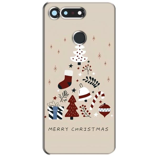 Рождественские Чехлы для Huawei Honor View 20 / V20 (VPrint) – Merry Christmas