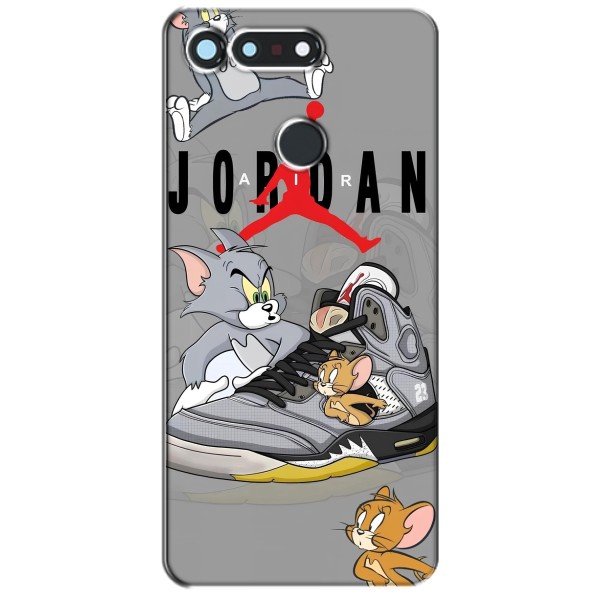 Силиконовый Чехол Nike Air Jordan на Хуавей Хонор Вью 20 / В20 – Air Jordan