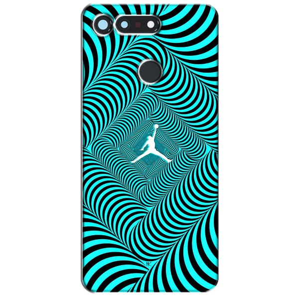 Силиконовый Чехол Nike Air Jordan на Хуавей Хонор Вью 20 / В20 – Jordan